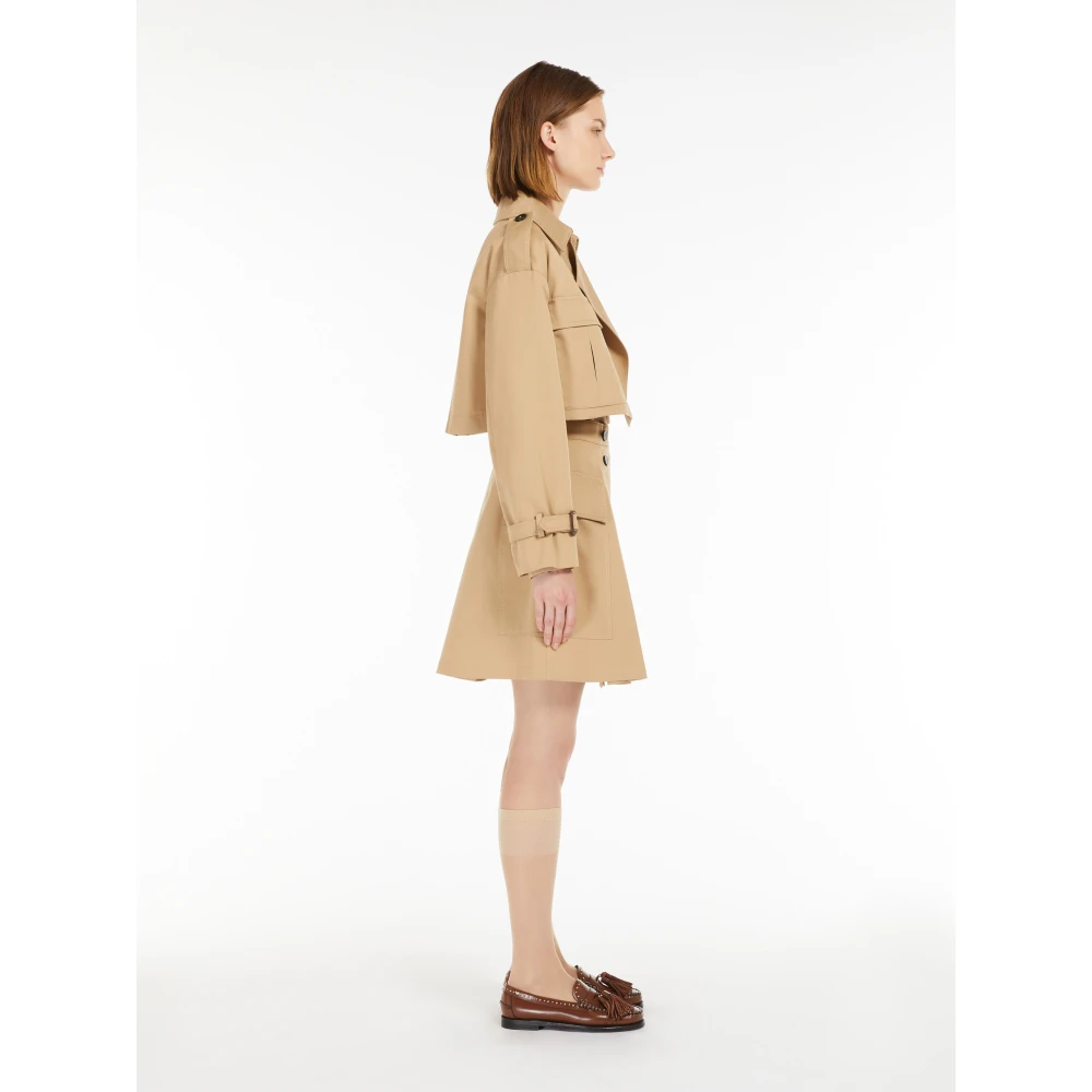 Max Mara Weekend Waterafstotende trenchcoat set Beige Dames