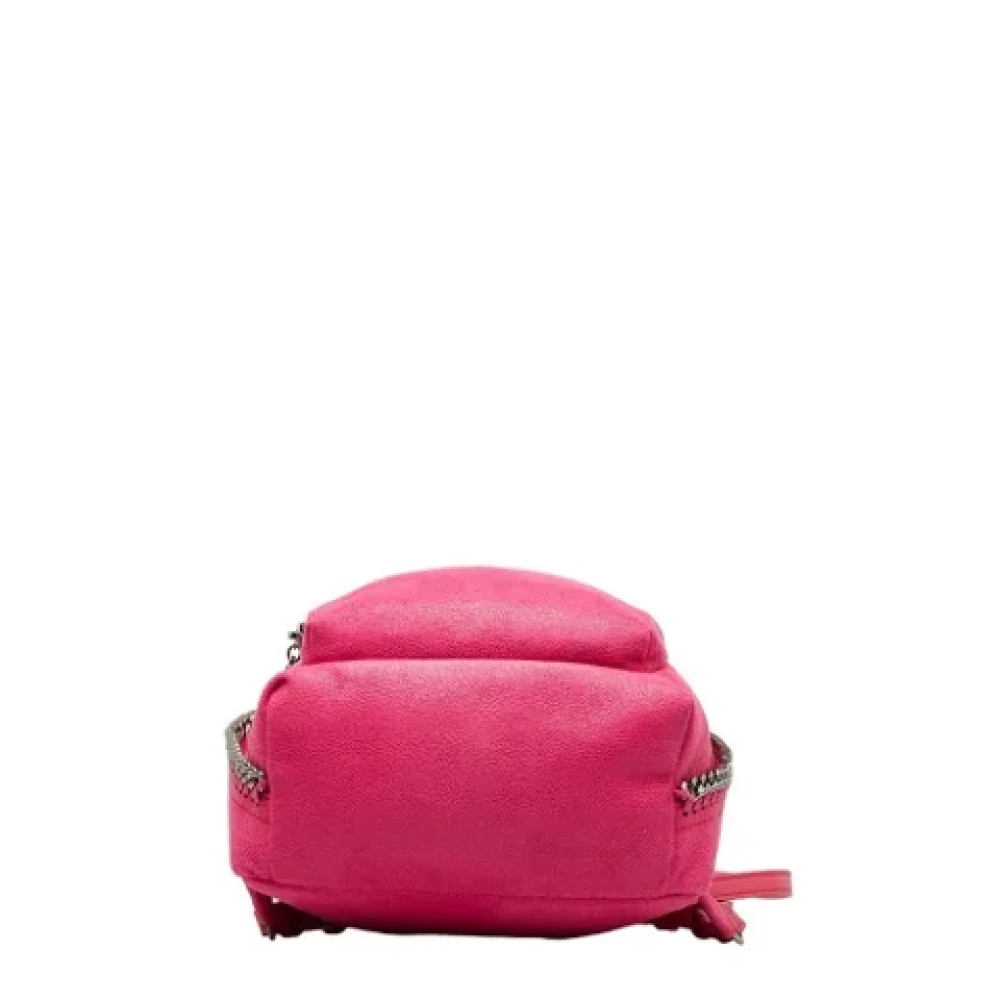 Stella McCartney Pre-owned Polyester shoulder-bags Pink Dames