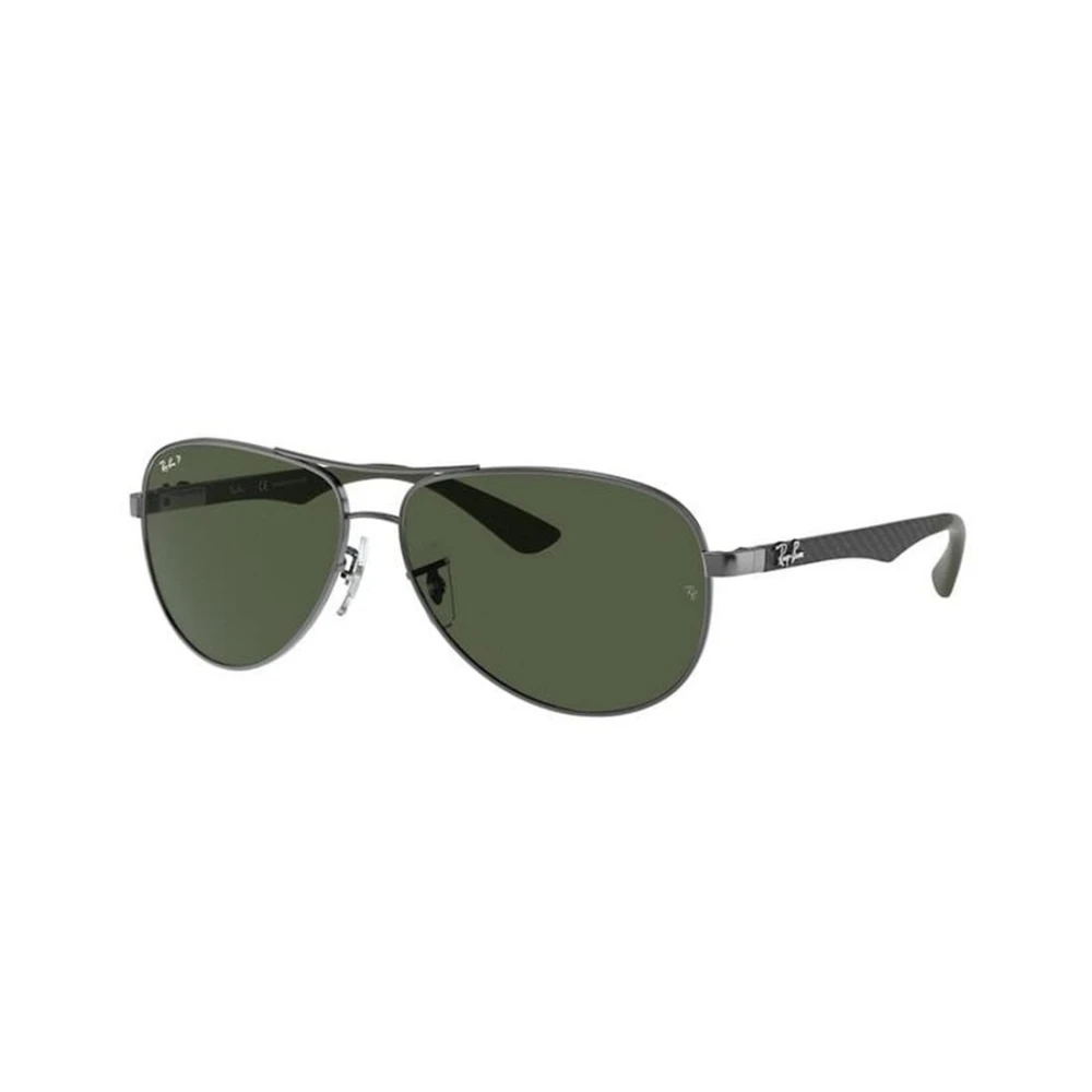 Ray-Ban Men's Gray Sunglasses, 61 Mm, Carbon Fibre Sunglasses