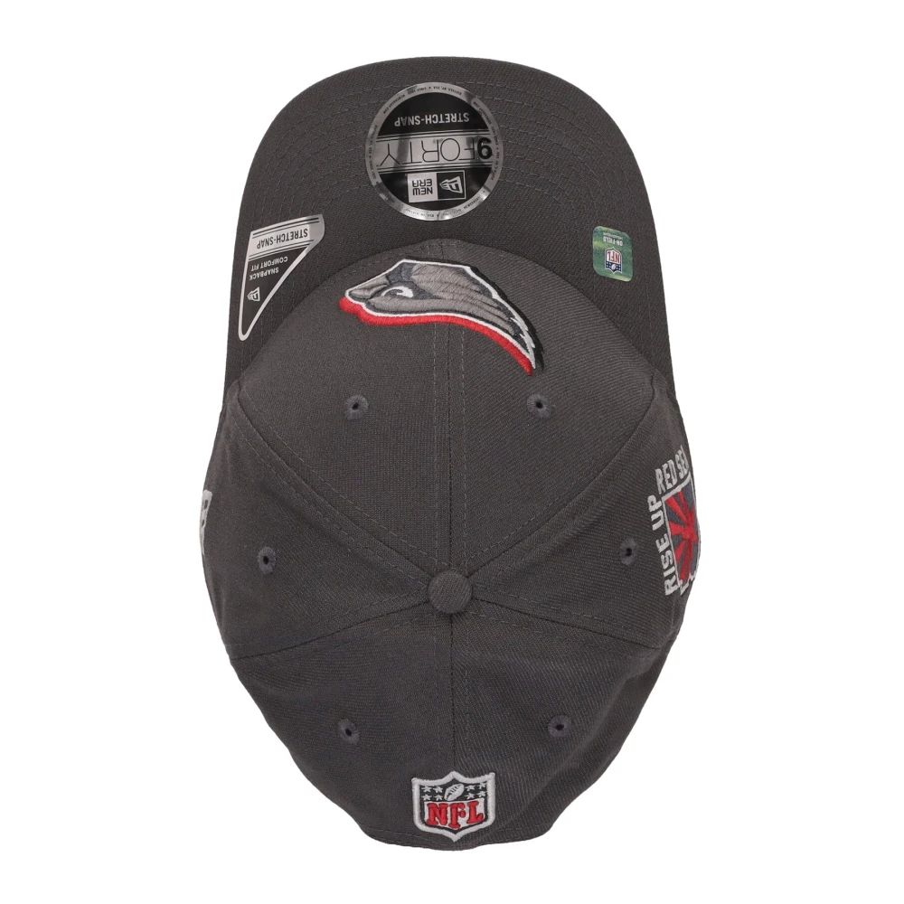 new era Arizona Cardinals NFL Draft Curvy Visor Hat Gray Unisex