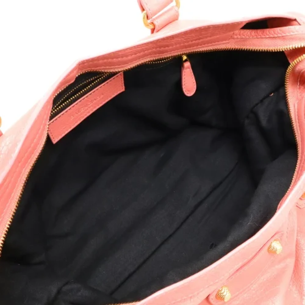 Balenciaga Vintage Pre-owned Leather balenciaga-bags Pink Dames