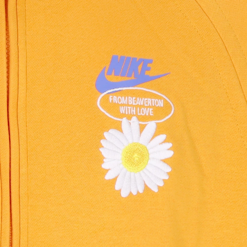 Nike Lichtgewicht Sweatshirt met hoge hals Yellow Heren
