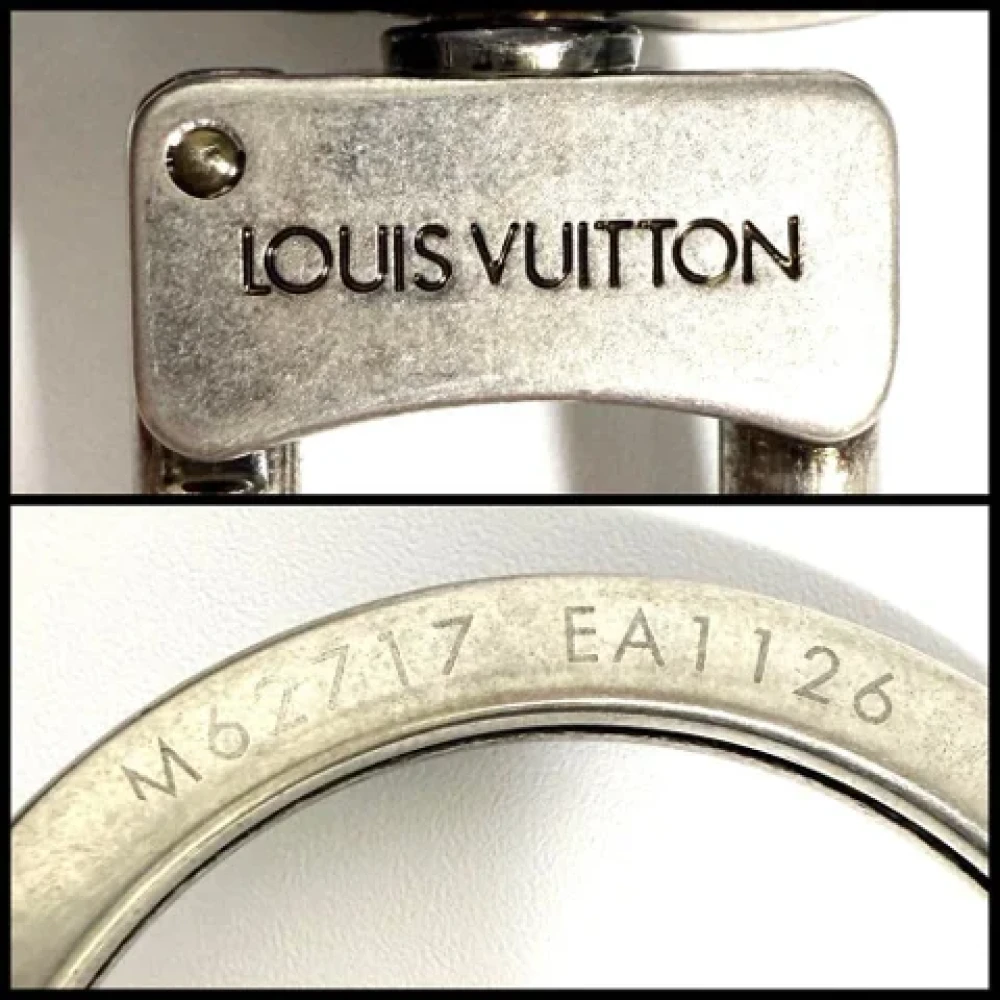 Louis Vuitton Vintage Pre-owned Metal key-holders Gray Dames