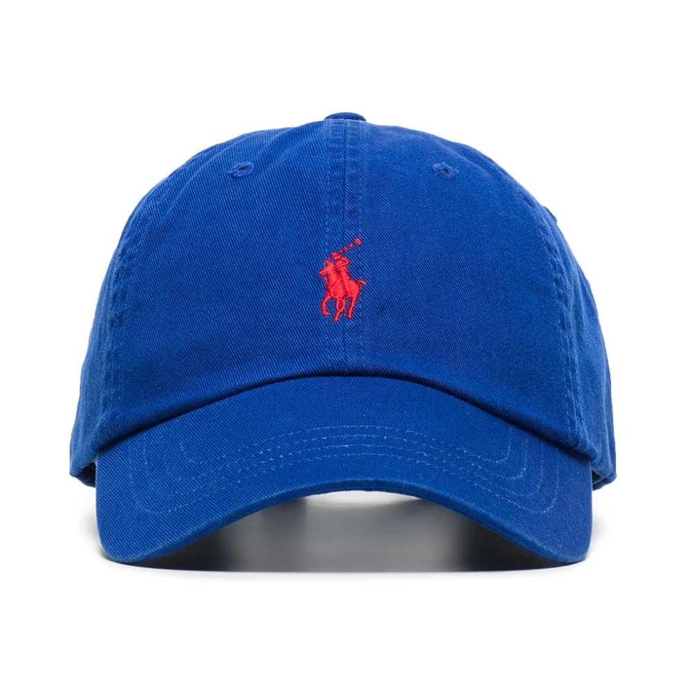 Polo Ralph Lauren Blauwe Stijlvolle Hoeden Collectie Blue Heren