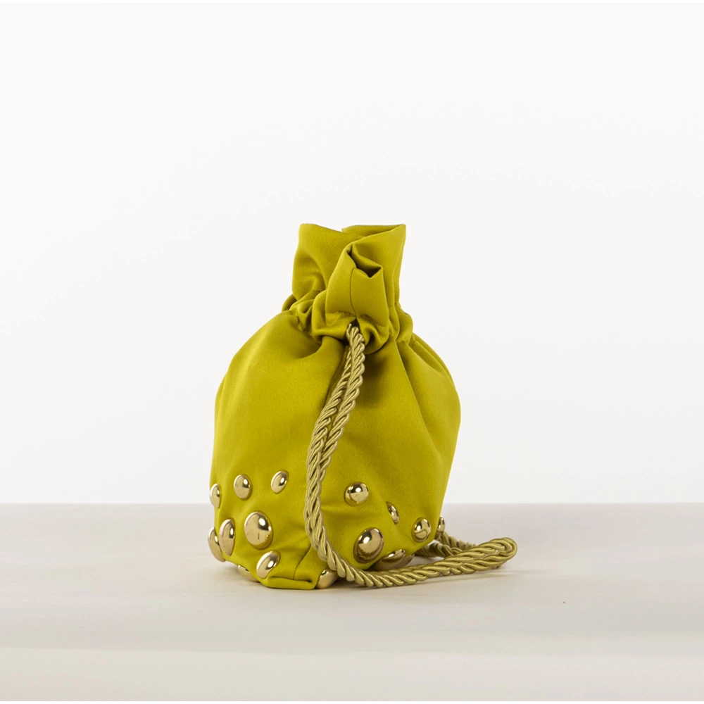 pinko Stijlvolle Dames Clutch Tas Groen Green Dames