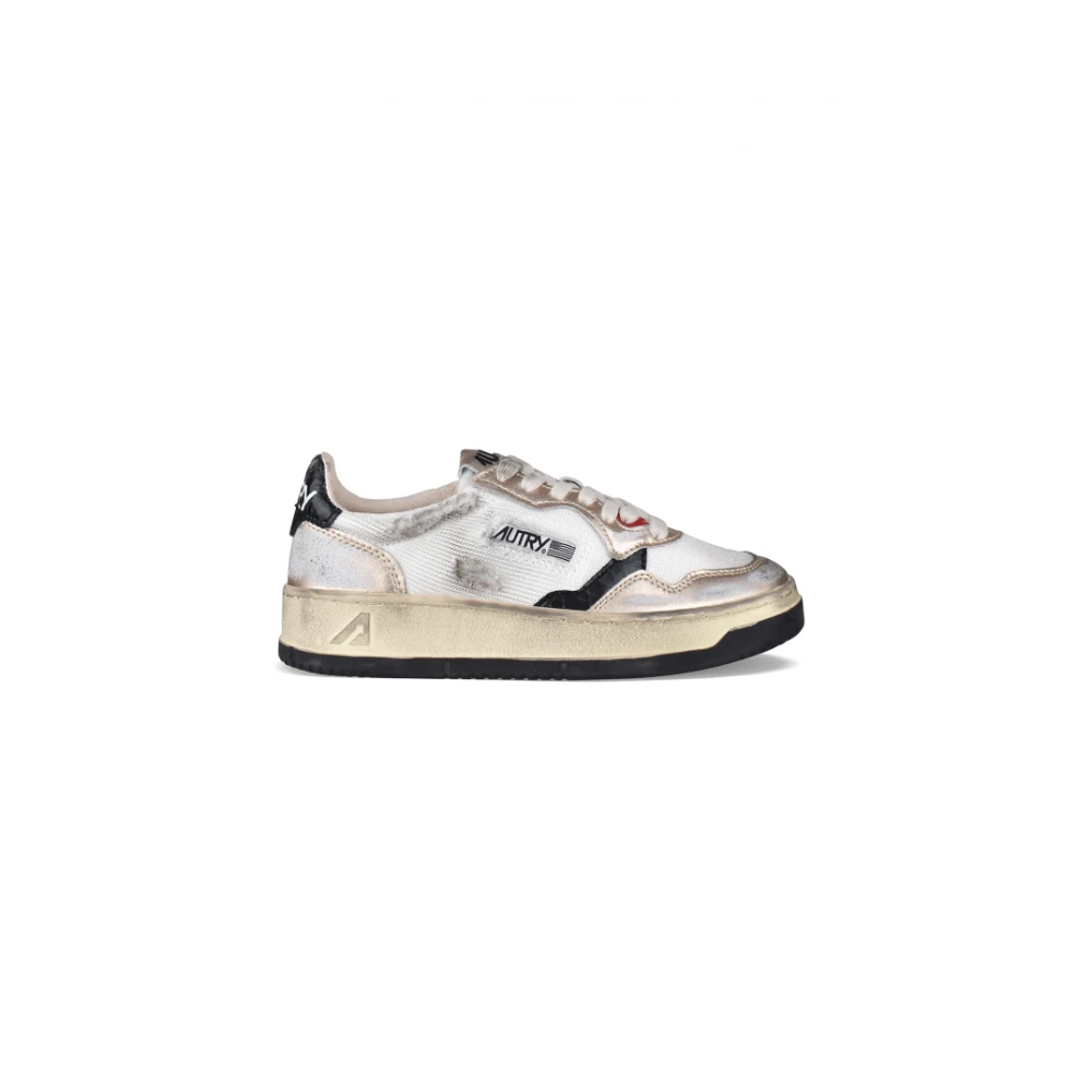 Autry Medalist Low Super Vintage Dames Schoenen Geel