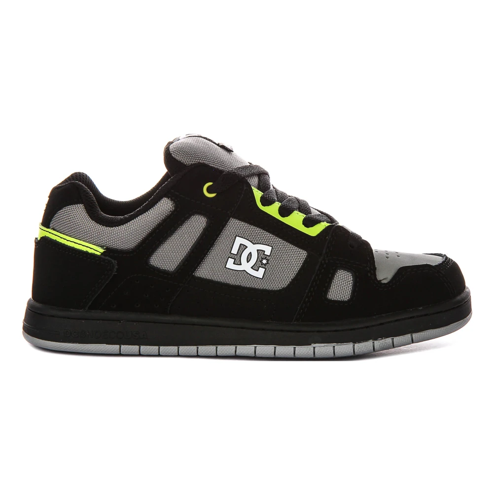Dc Shoes Black Sneakers, Male, 4 Uk, Stag