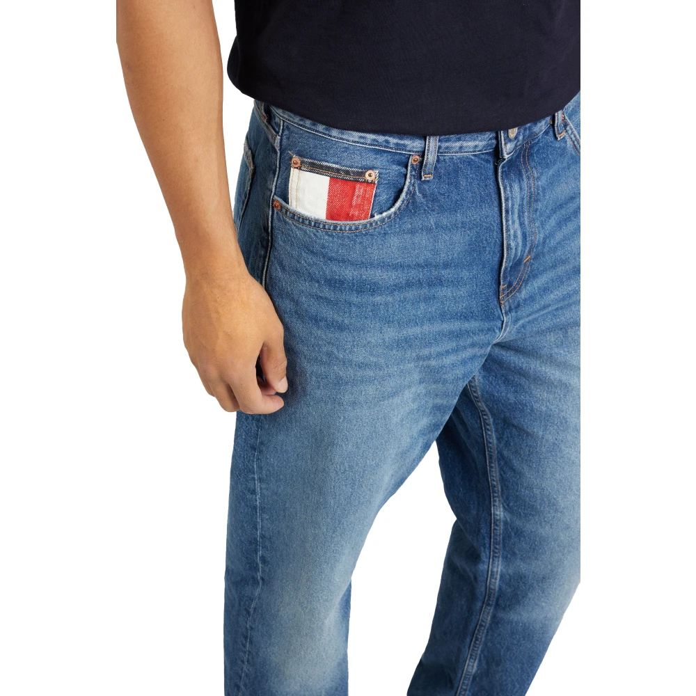 Tommy Jeans Rlxd Tapered Jeans Blue Heren