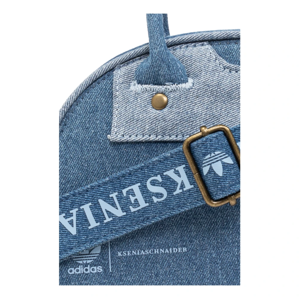 adidas Originals Denim schoudertas Bowling Blue Dames