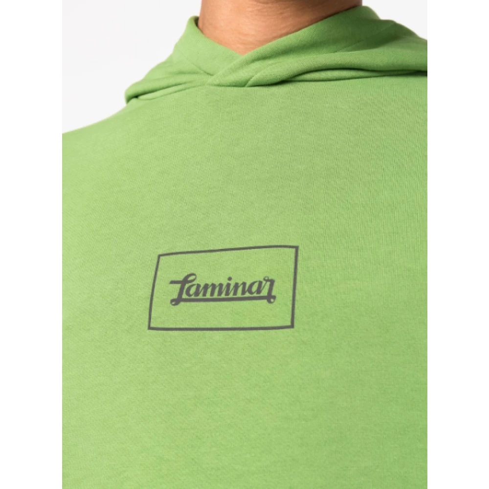 Herno Katoenen Hoodie Green Heren