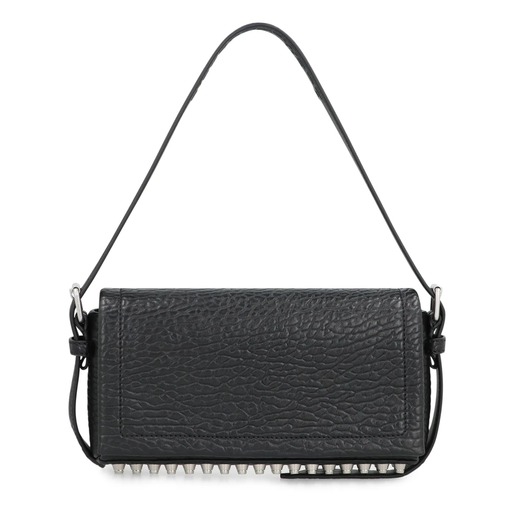 Alexander Wang Women's Black Ricco Slim Leather Shoulder Bag