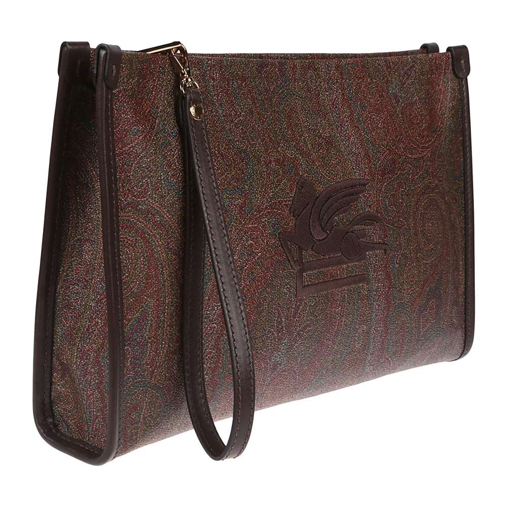 ETRO Arnica Pouchette voor stijlvolle essentials Brown Heren
