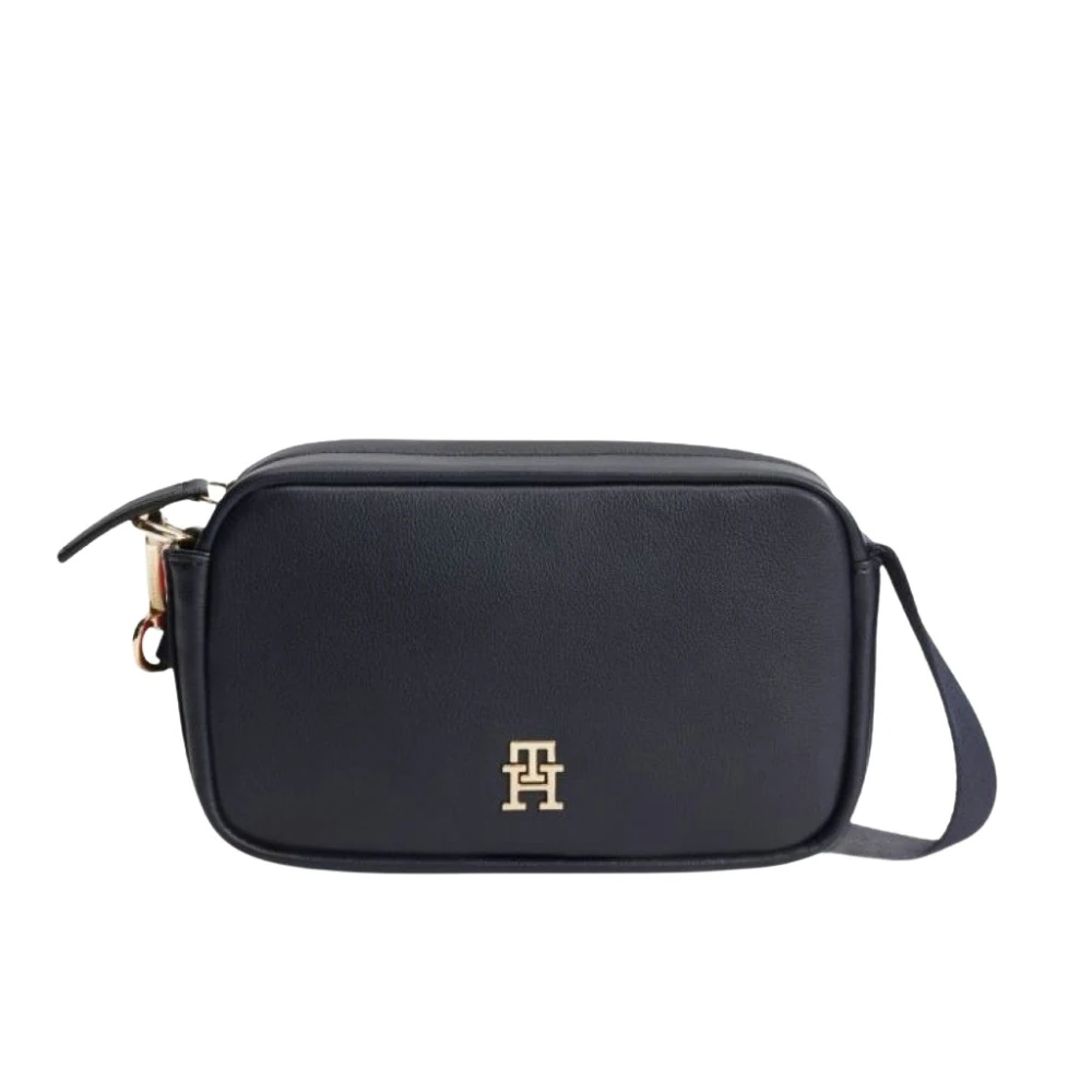Tommy Hilfiger Unisex Space Blue Corp Tasche Logotape Camera Bag Universal - Image 2