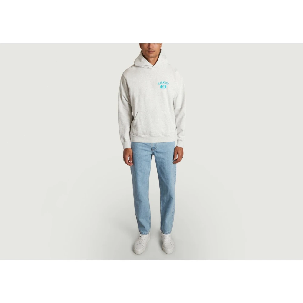 harmony Vintage Amerikaanse Stijl Hoodie Gray Heren