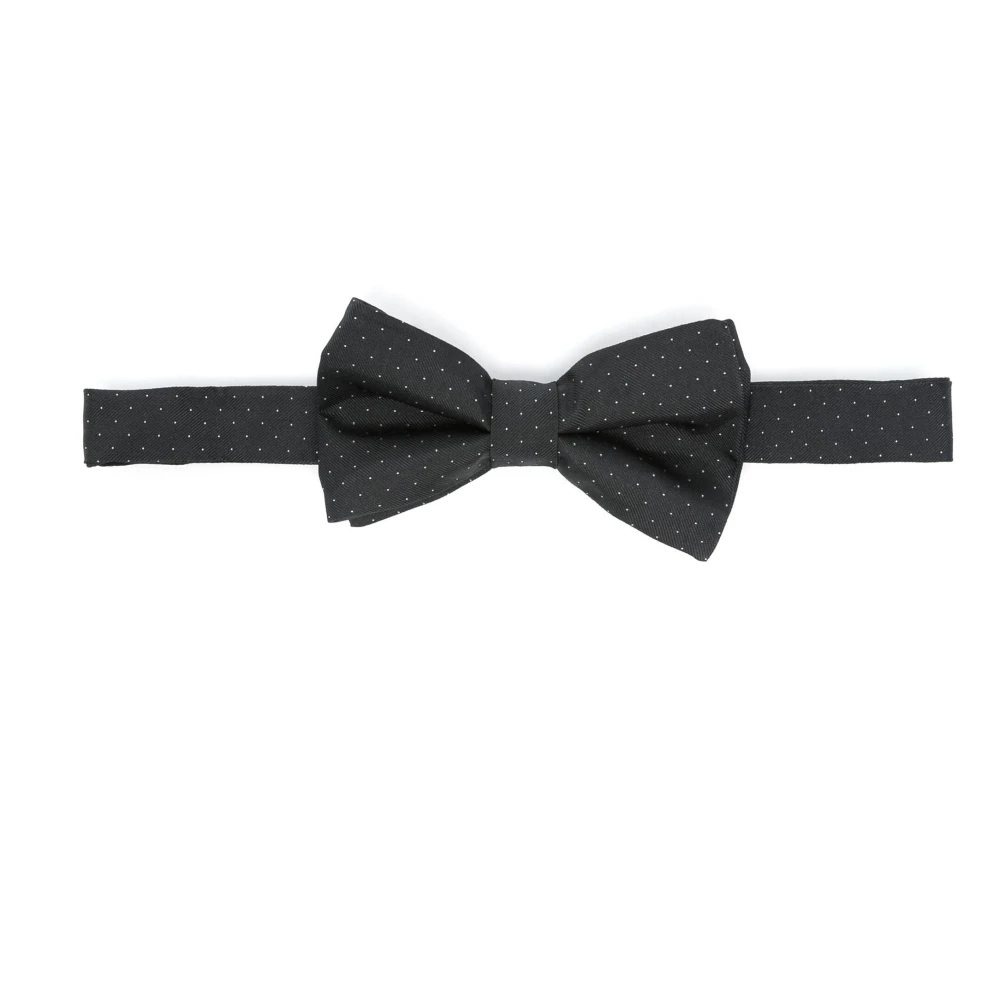 PS By Paul Smith Micro Dots Vlinderdas voor Mannen Black Heren