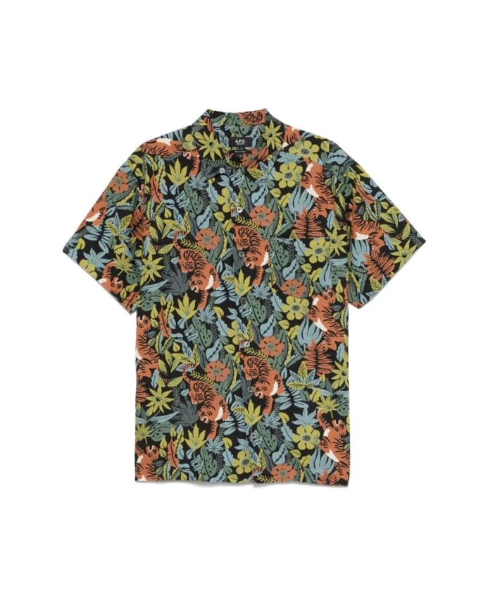 half-sleeve-linen-shirt