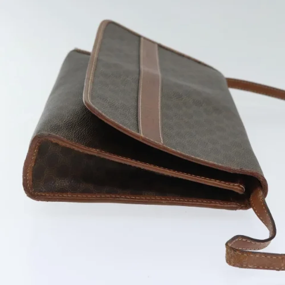 Celine Vintage Pre-owned Leather celine-bags Brown Dames