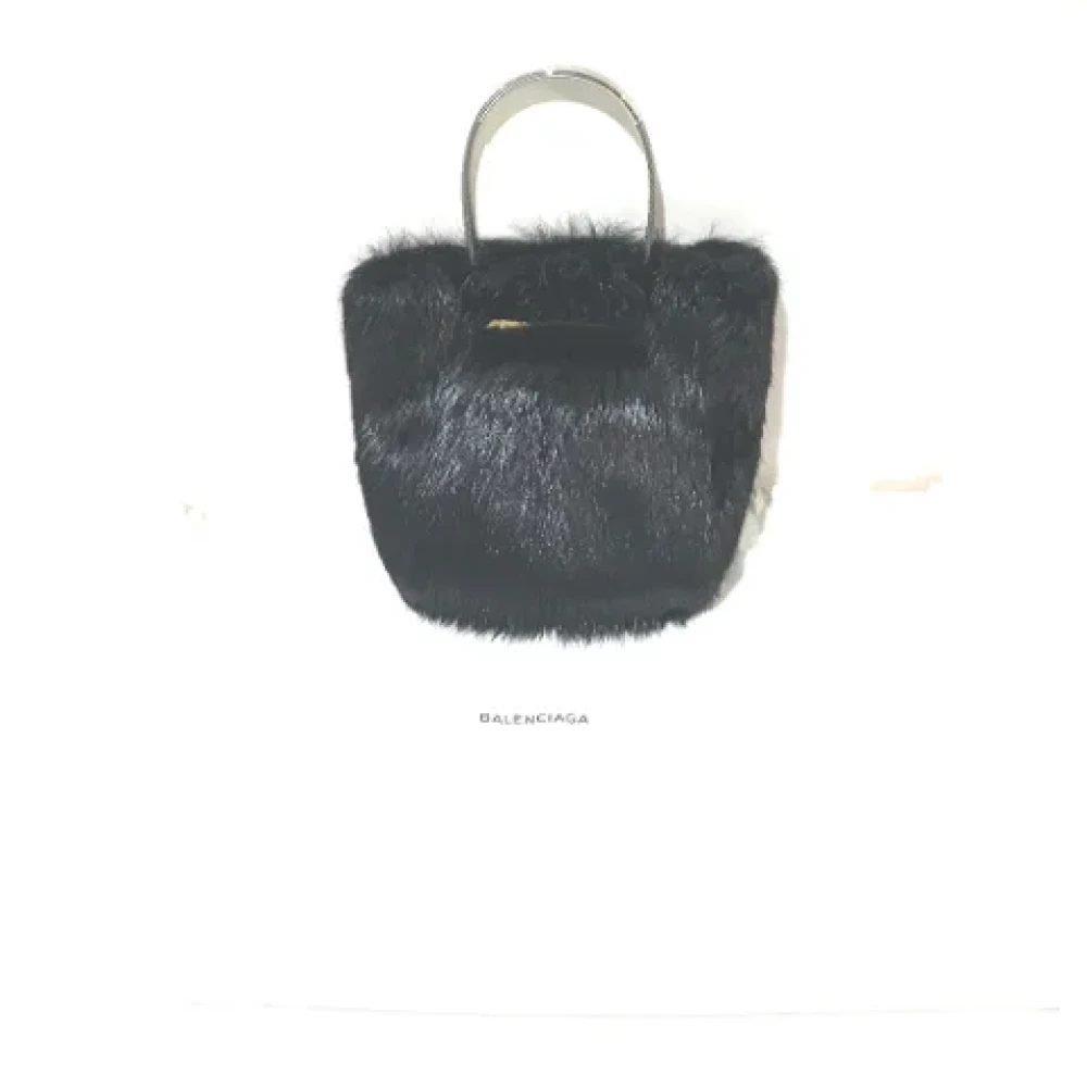 Balenciaga Vintage Pre-owned Leather balenciaga-bags Black Dames
