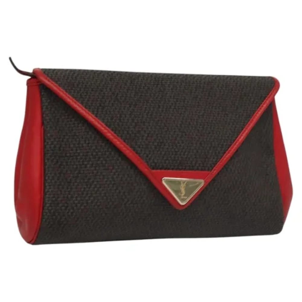 Pre-owned > Pre-owned Bags > Pre-owned Clutches - - Saint Laurent Vintage - Modalova