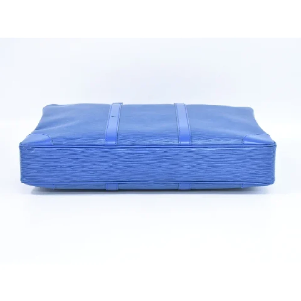 Louis Vuitton Vintage Pre-owned Leather louis-vuitton-bags Blue Dames