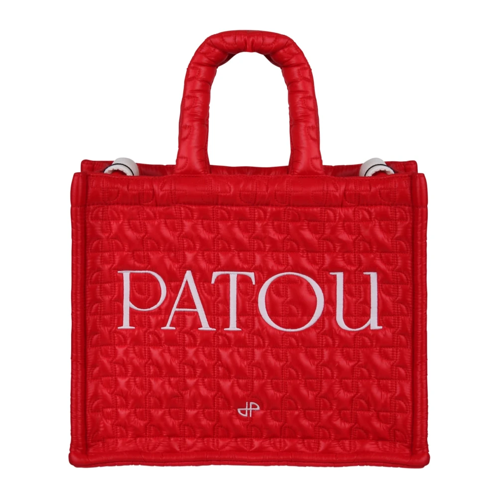 Patou Gewatteerde Logo Tote Tas Red Dames