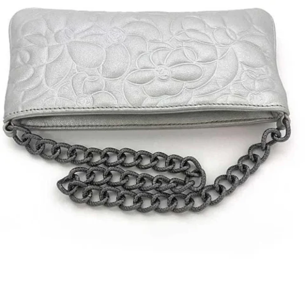 Chanel Vintage Pre-owned Fabric chanel-bags White Dames