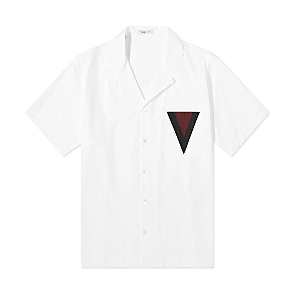 Valentino Stijlvolle Shirt voor Mannen White Heren