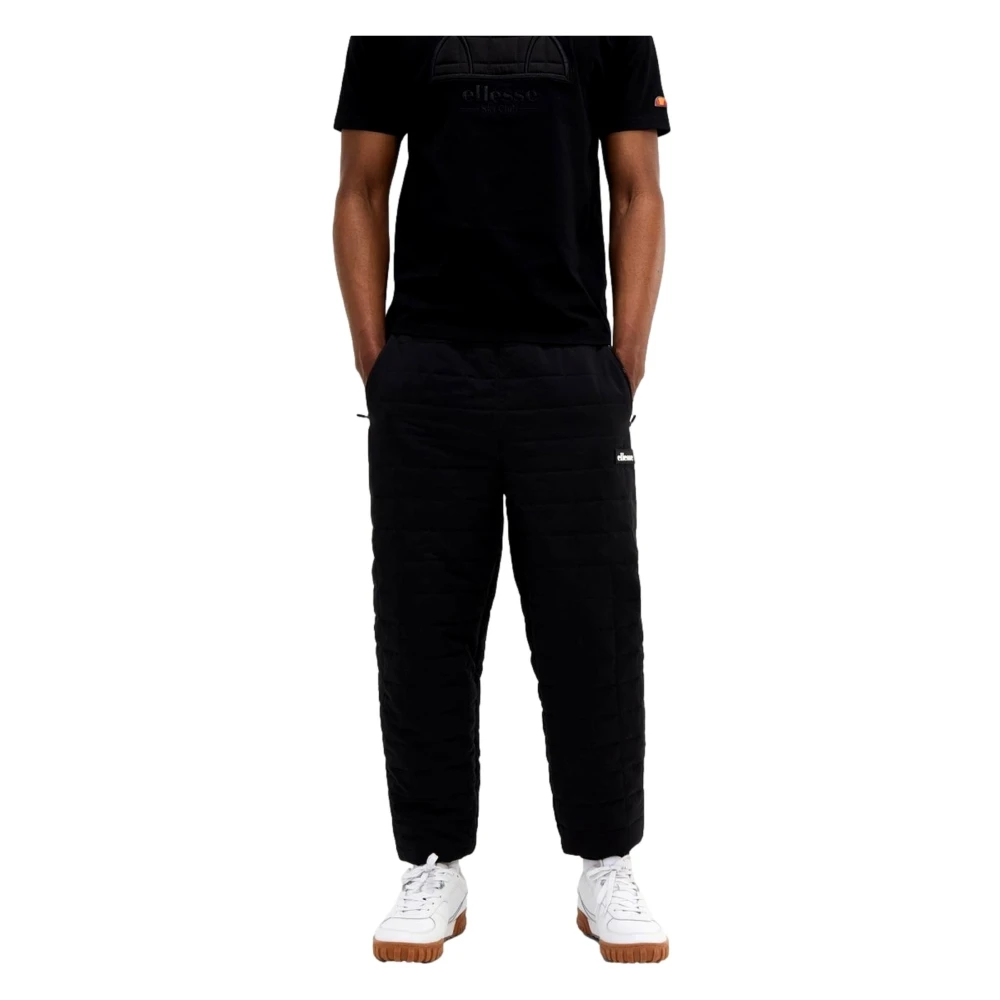 Ellesse Zwarte trackpant t-shirt Black Heren