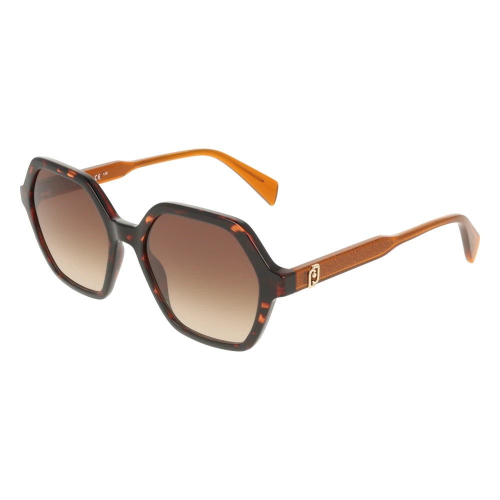 Liu Jo Lj823s 240 Woman Sunglasses Bio-Injected Havana Squared Normal - Image 2