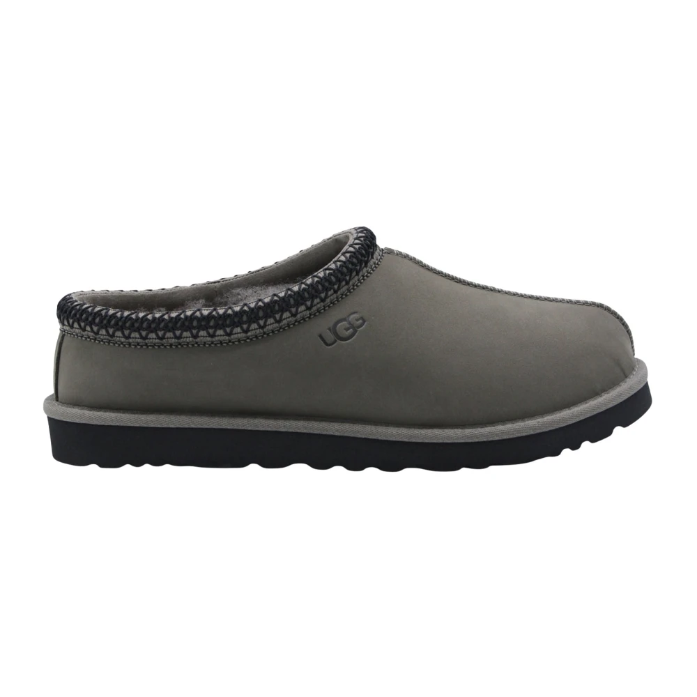 Ugg Men's Gray Tasman Ii Suede Mules - Winter Boots - 10 Uk - Shoes