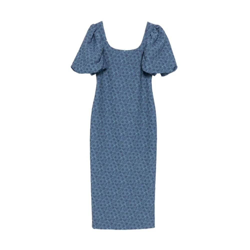 Max Mara Women's Blue Midi Dresses, M, Midi Dresses