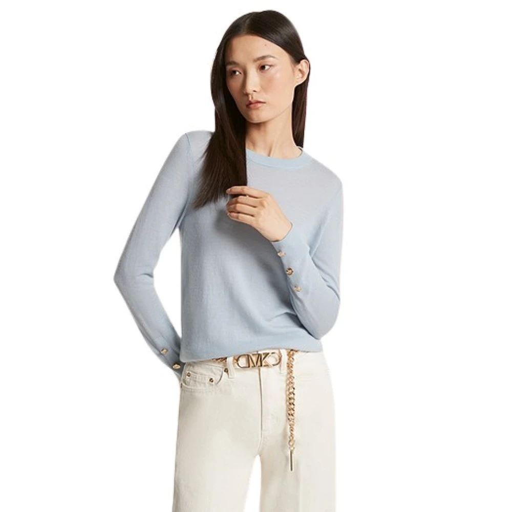 Michael Kors Heldere Blauwe Trui Blue Dames