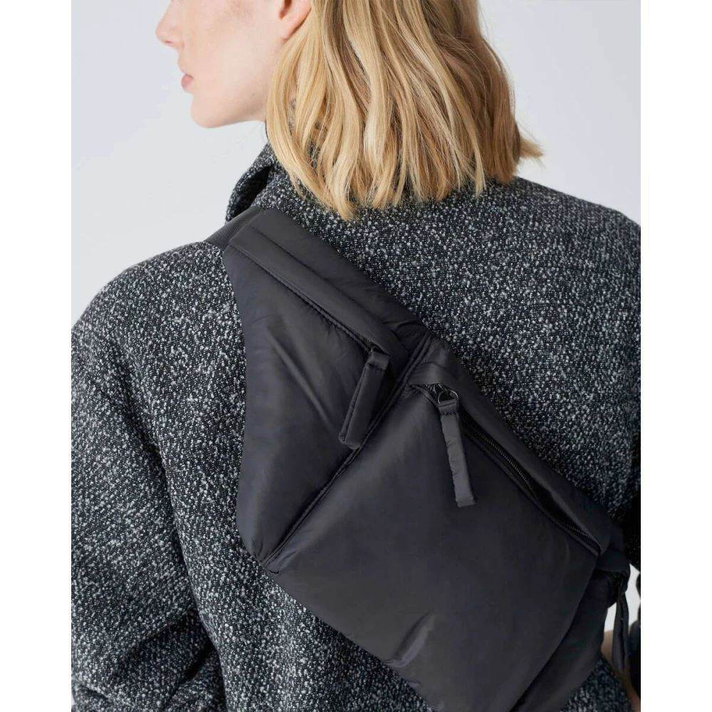 Opus Stijlvolle sjaal met Asandi-tas Black Dames