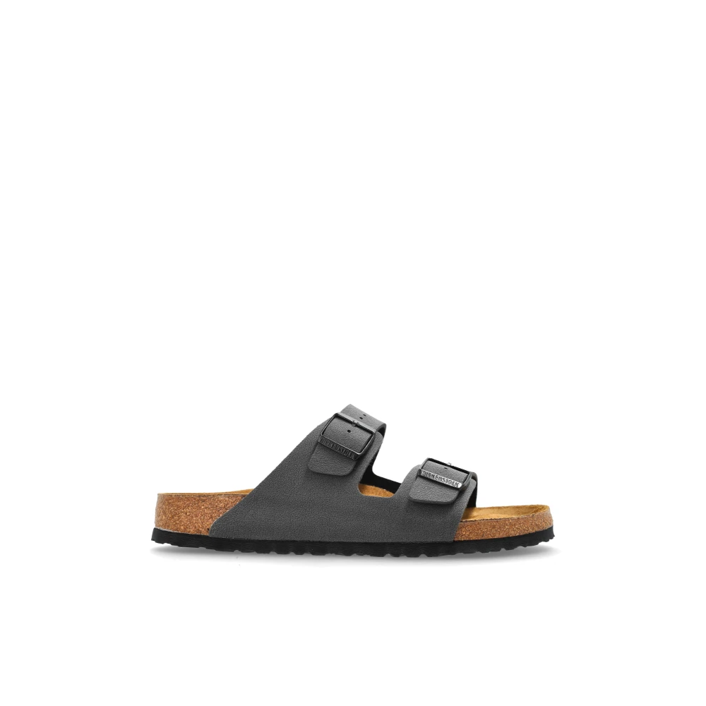 Birkenstock Men's Gray Sliders, 6 Uk, Arizona Bs