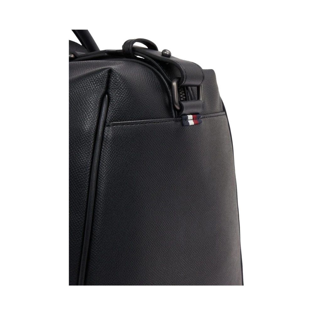 Tommy Hilfiger Zwarte Monogram Duffle Weekendtas Black Heren