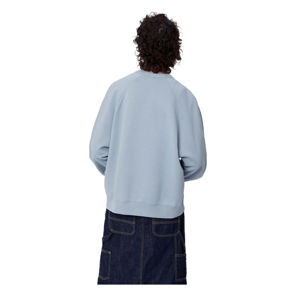 Carhartt WIP Handtekening hoodie Blue Dames