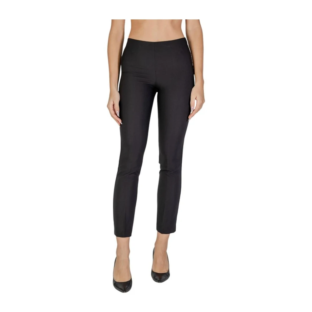 Sandro Ferrone Skinny Jeans & Broeken Herfst Winter Collectie Black Dames