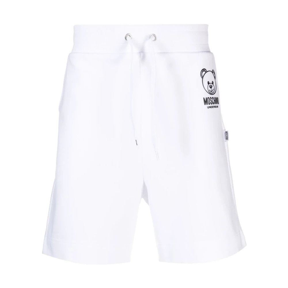 Moschino Homme Blanc - Shorts De Sous-Vêtements S - Shorts - Taille: 2XL