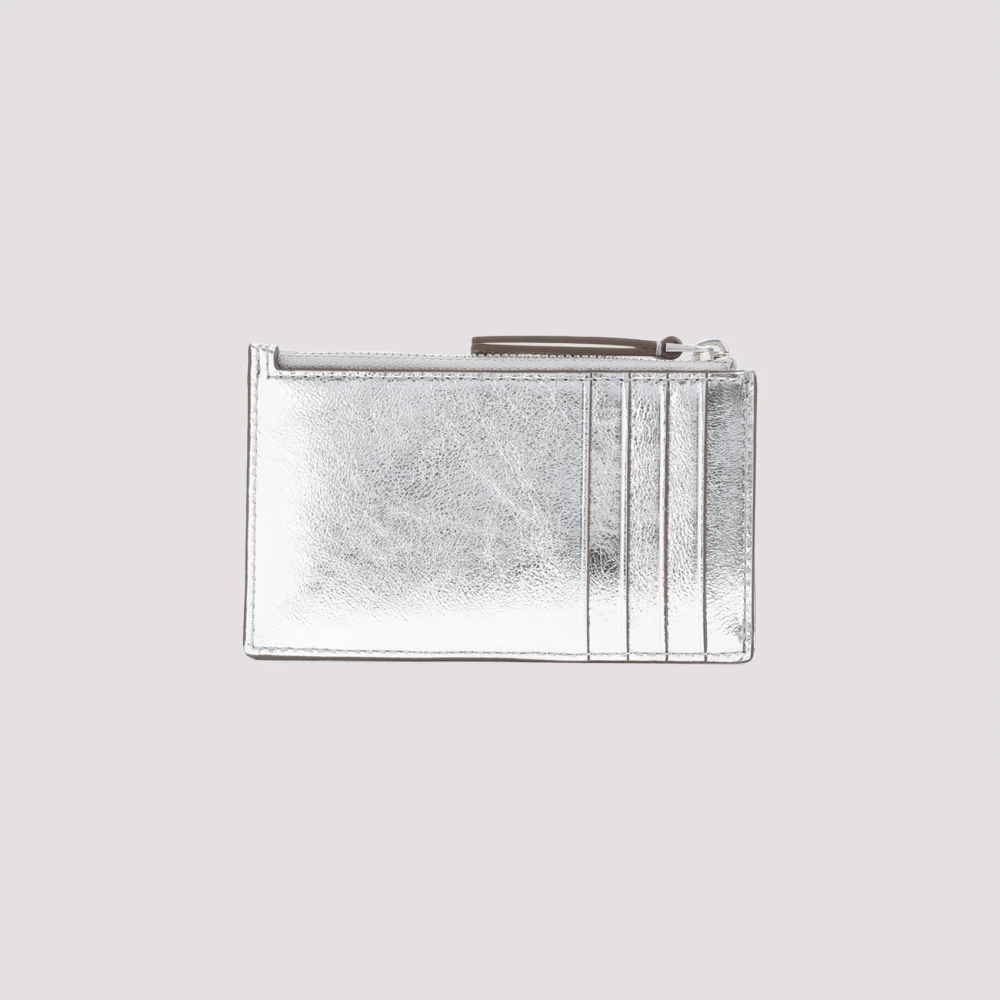 TORY BURCH Metallic Accessoires Portemonnee voor Vrouwen Gray Dames