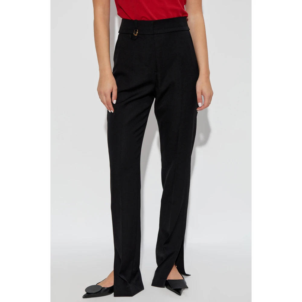 Jacquemus Broek Tibau Black Dames