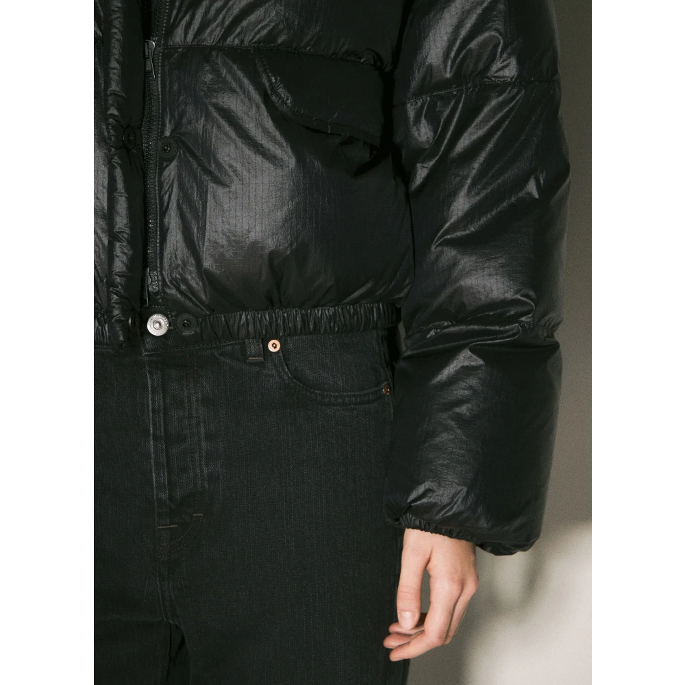 Our Legacy Ripstop Puffer Jas Black Dames