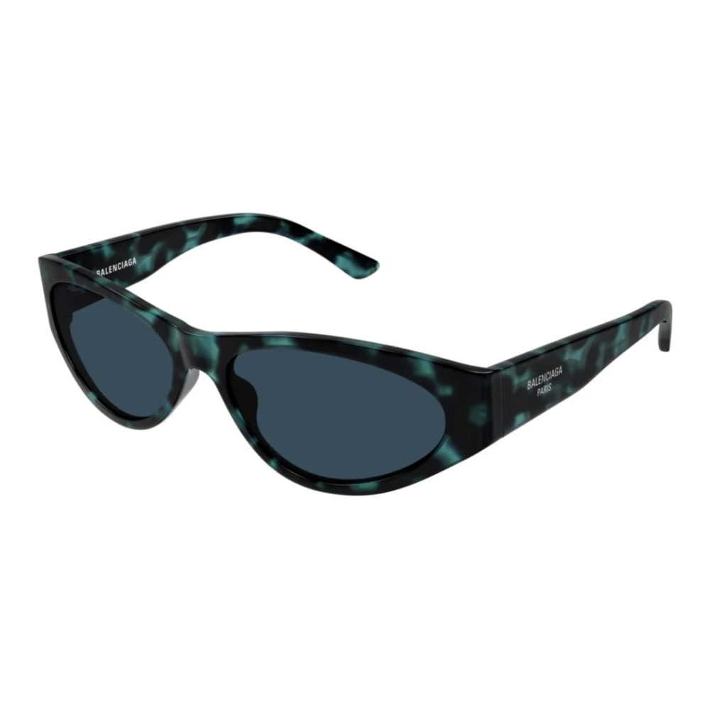 Balenciaga Unisex Blue Bb0367s Round Sunglasses - Sunglasses - 60 Mm - Accessories