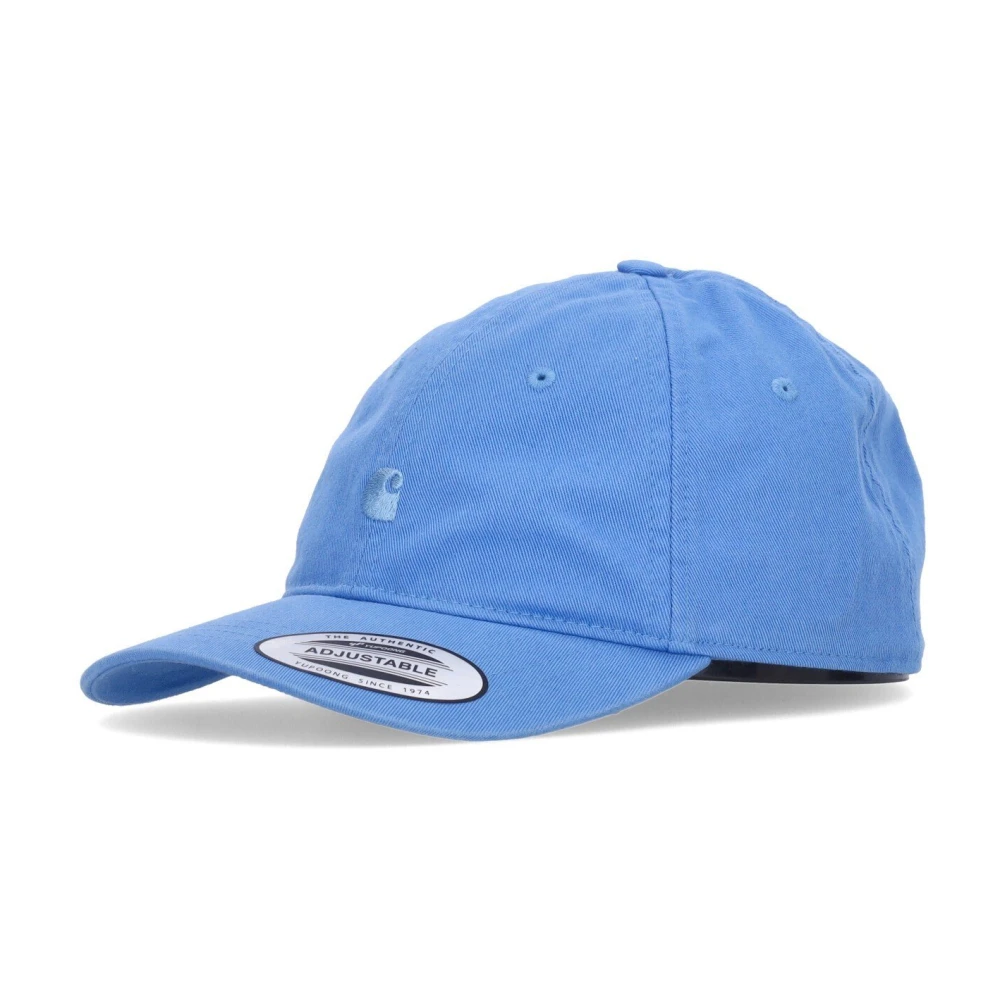 Carhartt WIP Madison Logo Cap Gebogen Klep Streetwear Blue Heren
