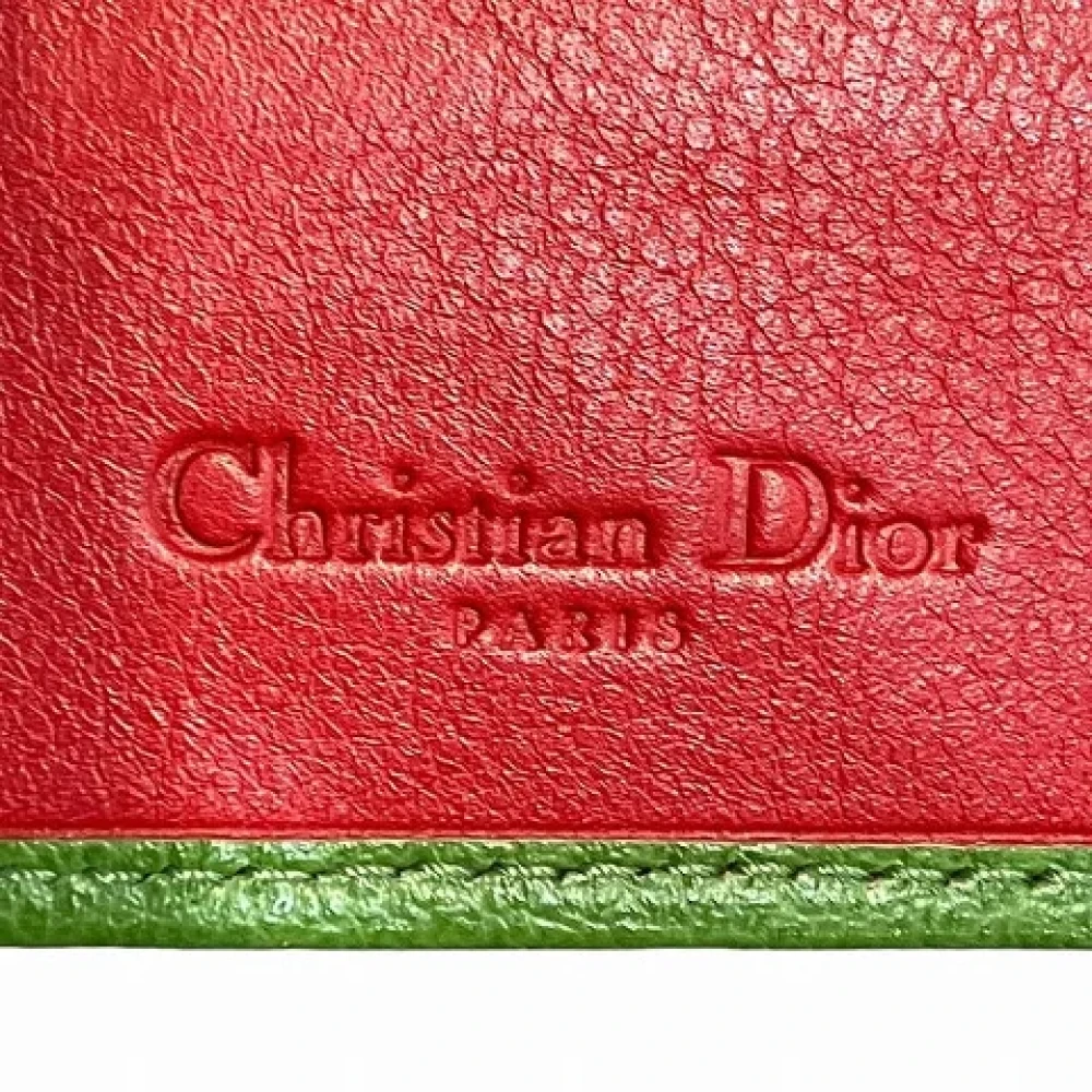 Dior Vintage Pre-owned Canvas wallets Brown Dames