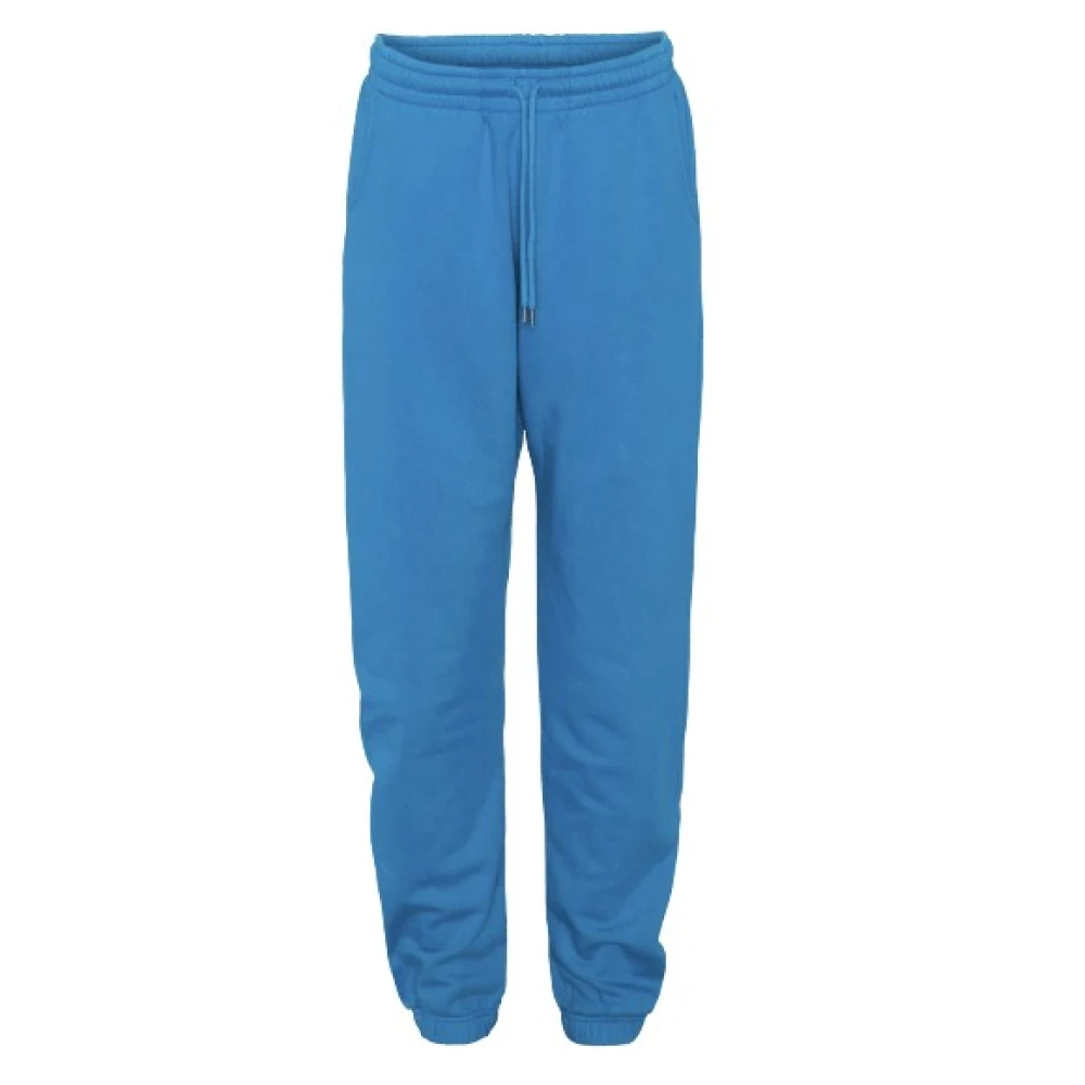 Colorful Standard Biologische Unisex Sweatpants Blue Dames