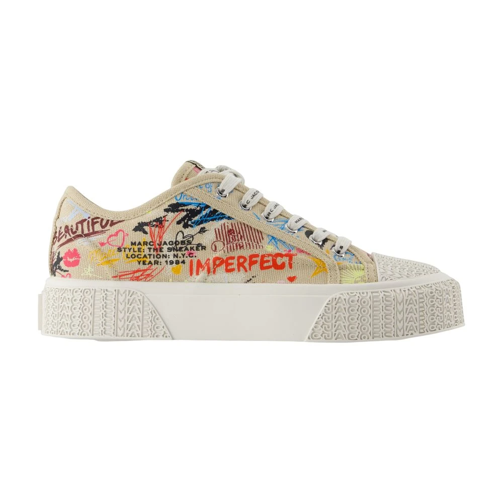 Marc Jacobs The Low Top Sneakers Dames Schoenen Beige