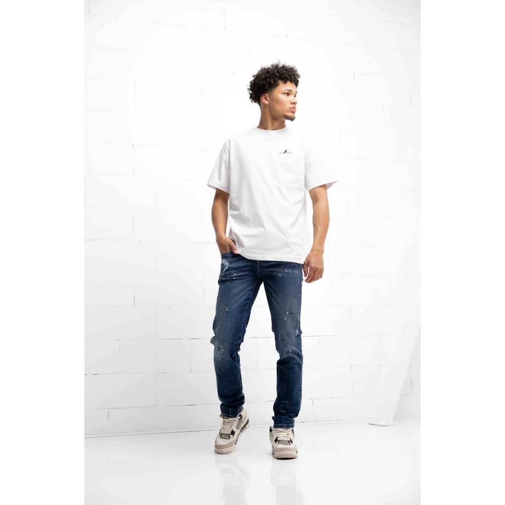 Quotrell Tropics T-Shirt Wit Heren White Heren