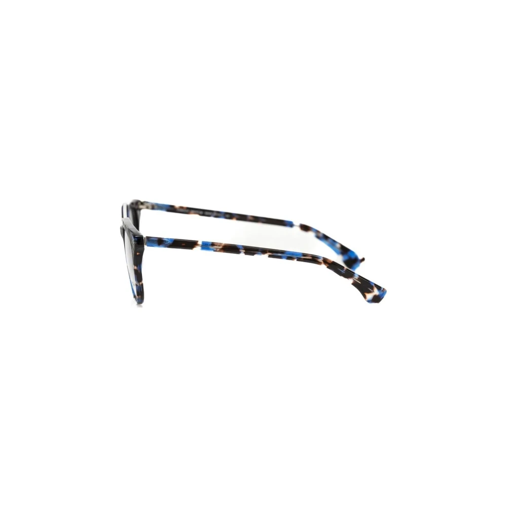 Frankie Morello Tijdloze Wayfarer Bril in Blauw Havana Blue Heren