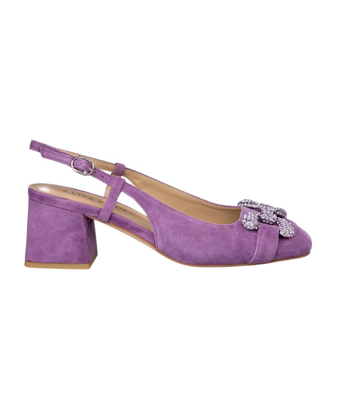 square-heel-buckle-shoes
