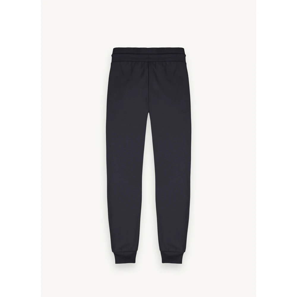 Colmar Blauwe Broek Interlock Katoenmix Blue Dames